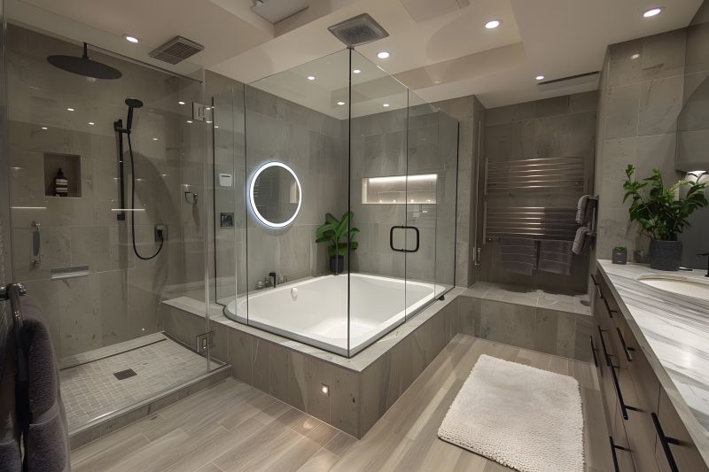 Modern Spa Tub